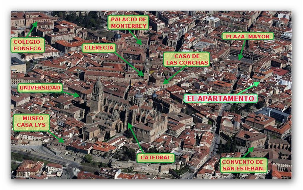 Salamanca Centro Apartamentos ภายนอก รูปภาพ